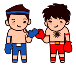 Muay Thai - Thai Boxing (EN) sticker #1801348