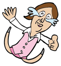 laugh too much sticker #1802116