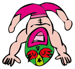 laugh too much sticker #1802119