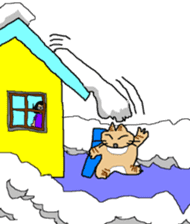 Cat with nine lives sticker #1802625