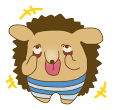 Tony of hedgehog sticker #1802892