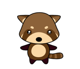 The lesser panda of bipedal locomotion sticker #1803121