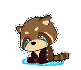 The lesser panda of bipedal locomotion sticker #1803150