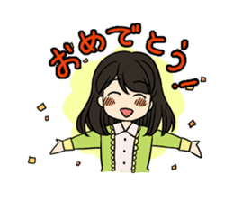 Yukimi Matsuo, 2013 Miss Universe Japan. sticker #1803260