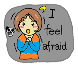 Cute vintage women sticker #1803546