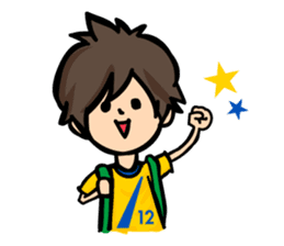 Football supporters (yellow) sticker #1804333