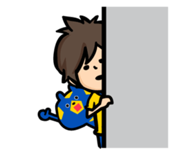 Football supporters (yellow) sticker #1804348