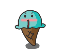 Ice-cream Couple sticker #1804656
