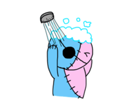 Cute zombie doll sticker #1804753