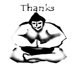 Sticker of ninja and samurai sticker #1804887