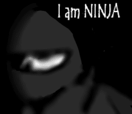 Sticker of ninja and samurai sticker #1804905