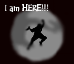 Sticker of ninja and samurai sticker #1804906