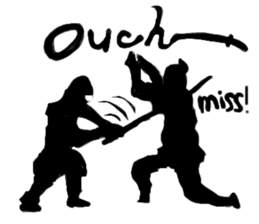 Sticker of ninja and samurai sticker #1804913