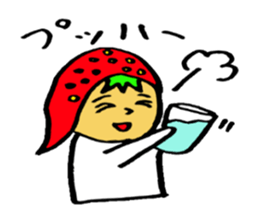 strawberry girls sticker #1805243