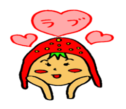 strawberry girls sticker #1805244