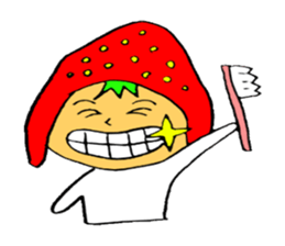 strawberry girls sticker #1805250