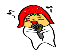 strawberry girls sticker #1805262