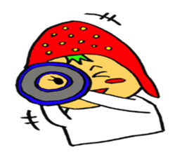 strawberry girls sticker #1805263