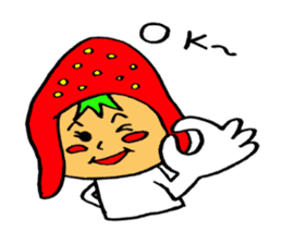 strawberry girls sticker #1805264