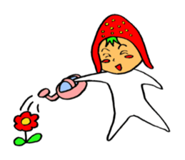 strawberry girls sticker #1805268