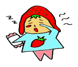 strawberry girls sticker #1805272