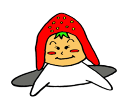 strawberry girls sticker #1805275