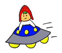 strawberry girls sticker #1805277