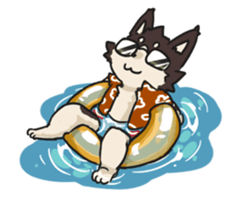 Sunhusky sticker #1805718