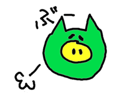 Bu-chan colorful sticker #1805851