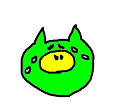 Bu-chan colorful sticker #1805863