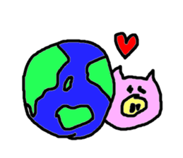 Bu-chan colorful sticker #1805876