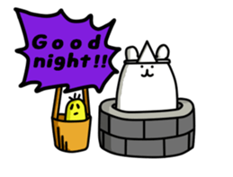 Shout of the white bear(English ver.) sticker #1805882