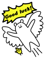 Shout of the white bear(English ver.) sticker #1805884