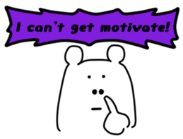 Shout of the white bear(English ver.) sticker #1805898