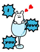 Shout of the white bear(English ver.) sticker #1805906