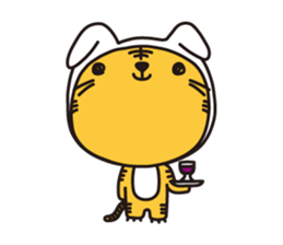 rabbitiger sticker #1806094