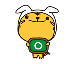 rabbitiger sticker #1806102