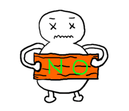 Small snowman. sticker #1806643