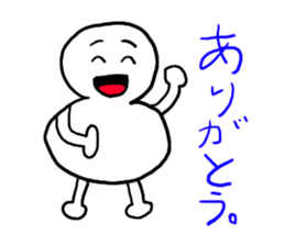 Small snowman. sticker #1806644