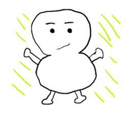 Small snowman. sticker #1806658