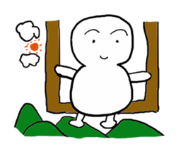 Small snowman. sticker #1806669