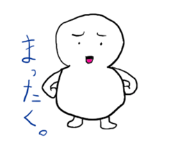 Small snowman. sticker #1806677