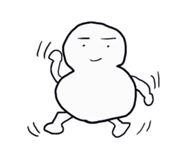 Small snowman. sticker #1806680