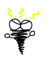 Tornado boy's Sticker sticker #1806732