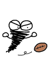 Tornado boy's Sticker sticker #1806753