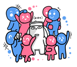 Single lonely life sticker #1807302