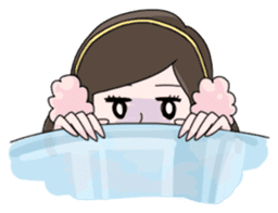 FUCHICO ON THE CUP (WINTER Edition) sticker #1807383