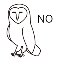 barn owl and friends sticker #1807763