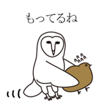 barn owl and friends sticker #1807785