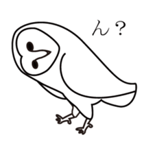 barn owl and friends sticker #1807797